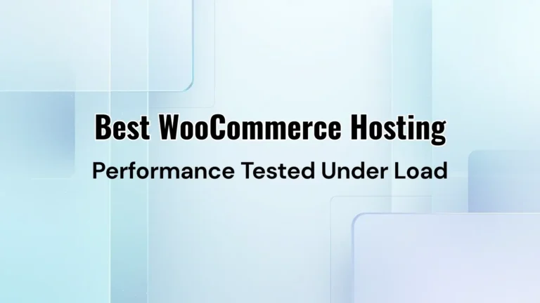 Best WooCommerce Hosting – In-depth load testing comparison chart showing top-performing hosting providers for WooCommerce under heavy traffic, highlighting speed, uptime, and scalability results.