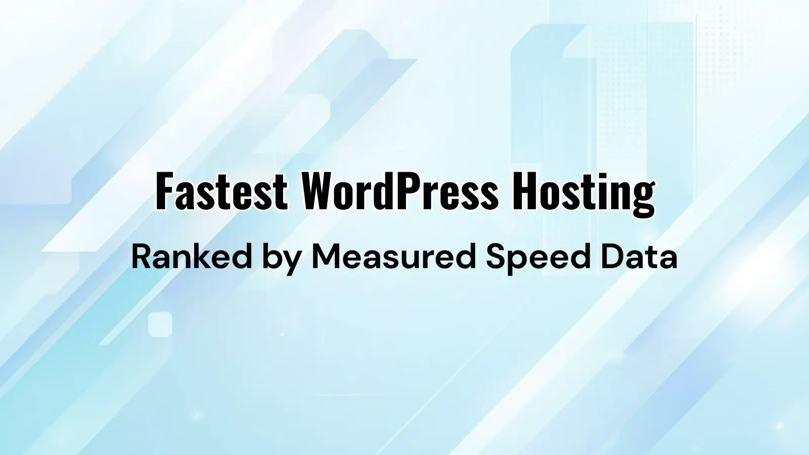 Comparison chart showcasing the Fastest WordPress Hosting results with ultimate speed performance rankings and benchmarks.