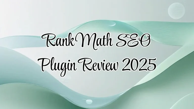 Rank Math SEO Plugin Review 2025 – Modular dashboard showcasing powerful all-in-one SEO features for WordPress users.