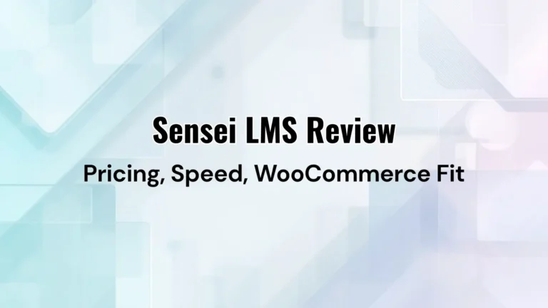 Sensei LMS selling stack map showing Sensei, WooCommerce, and access layers